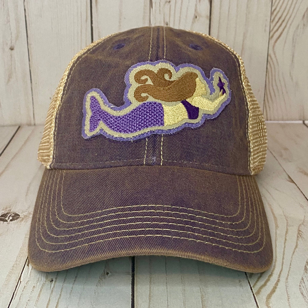 Purple Mermaid Hat
