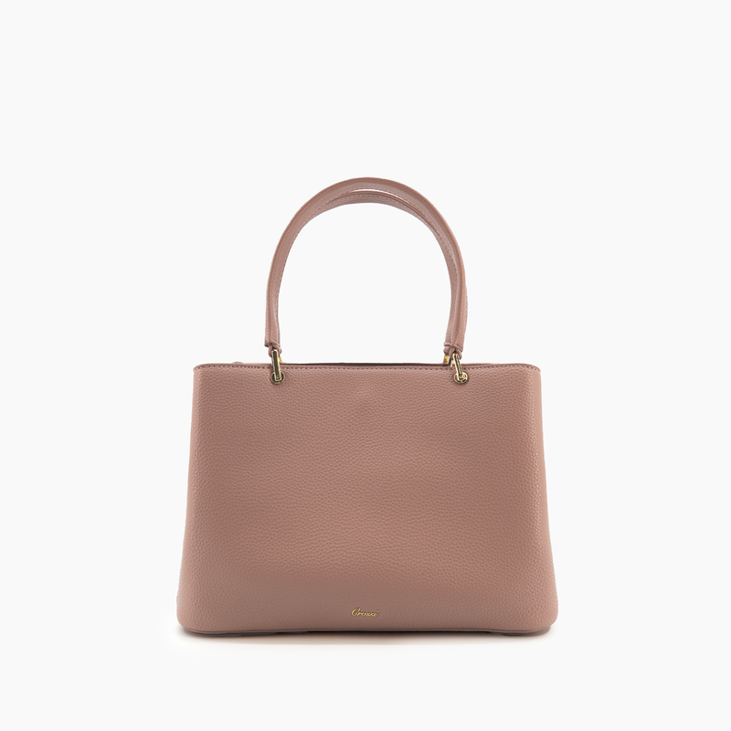 Mauve Bow Crossbody Bag