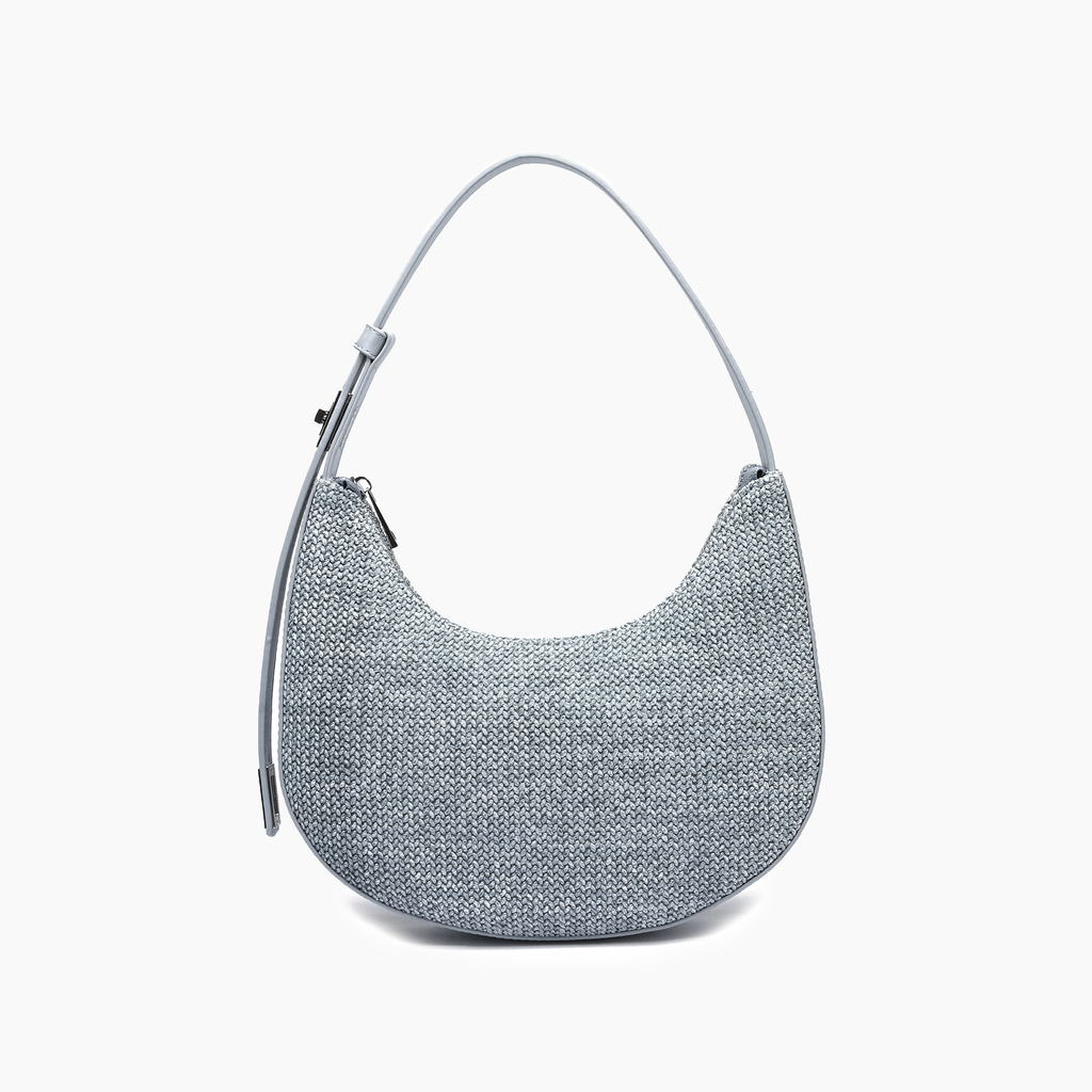 Coastal Straw Shoulder Purse