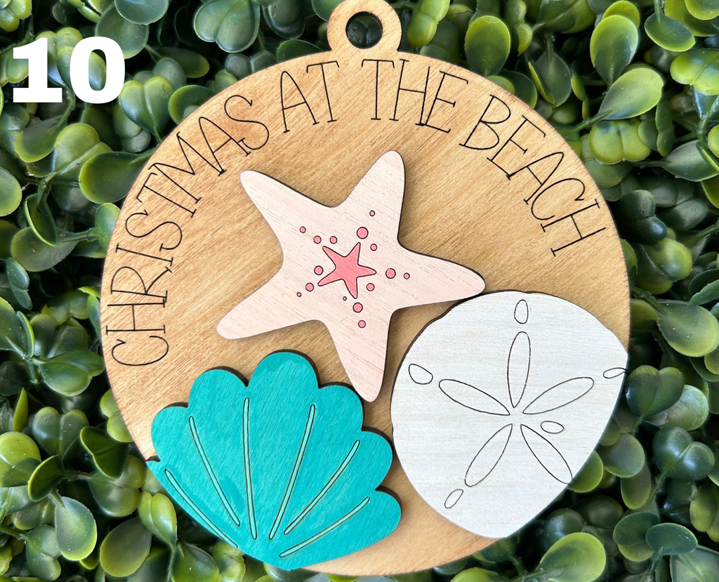 DIY Ornament Bar Ticket