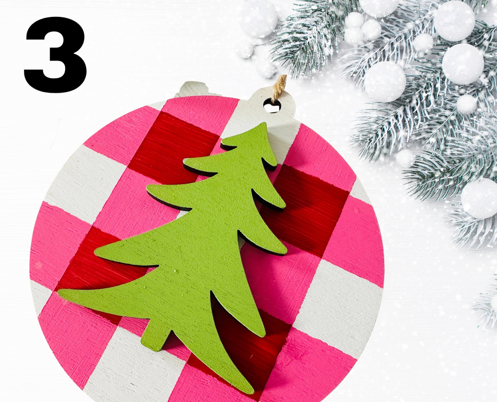 DIY Ornament Bar Ticket