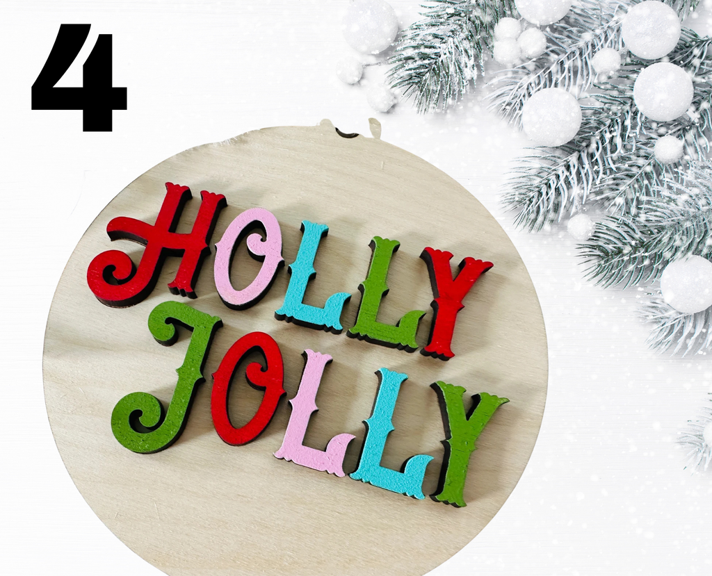 DIY Ornament Bar Ticket