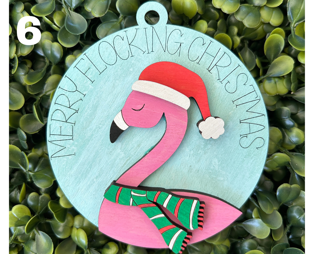 DIY Ornament Bar Ticket