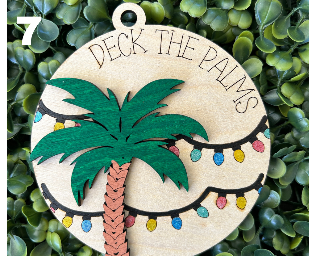 DIY Ornament Bar Ticket