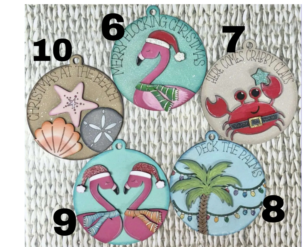 DIY Ornament Bar Ticket