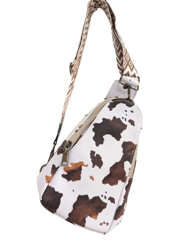 Cow Guitar Strap Sling Bag